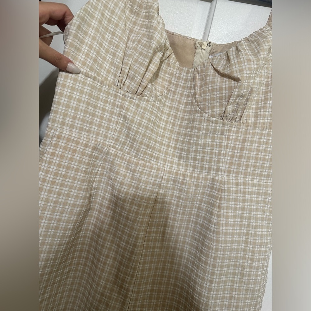 Princess Polly Plaid Short Romper